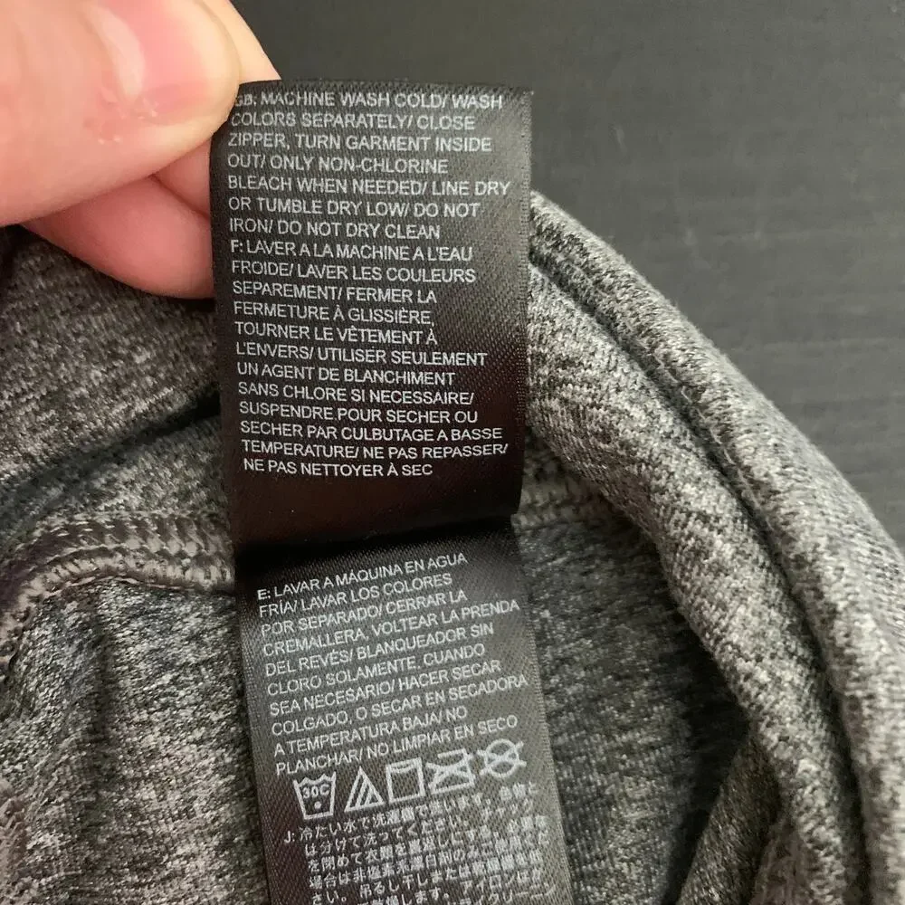 3/$20 The North Face women's gray Pulse cropped capri active legging SZ XS - Picture 8 of 9